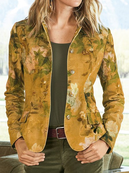 

Casuale Regolare In forma Cotone Giubbotto, Come immagine, Coats & Jackets