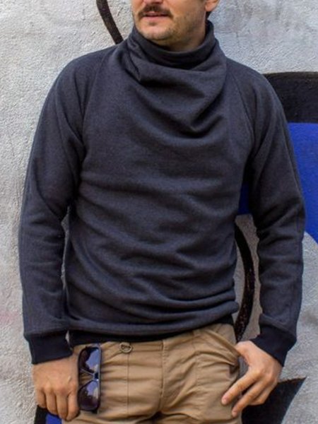 

Casual Long Sleeve Sweatshirt, As picture, Hoodies&Sweatshirts