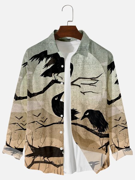 

Vintage Long Sleeve Shirts & Tops, Khaki, Men's shirts