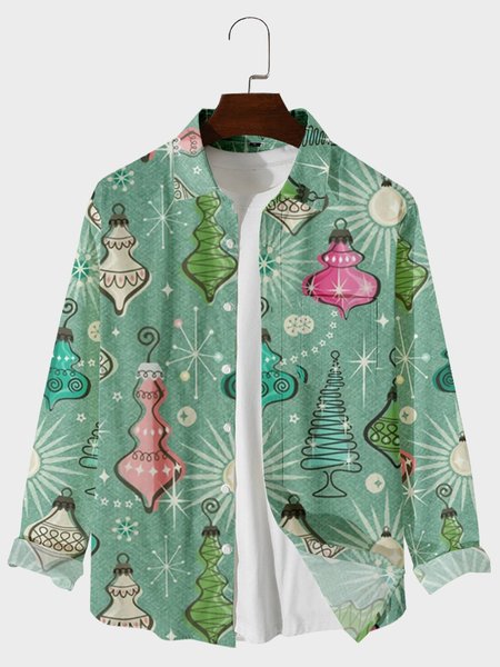 

Long Sleeve Shirts & Tops, Green, Men's shirts
