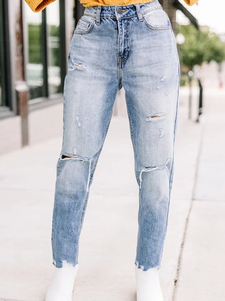 

Loosen Pants, Blue, Pants