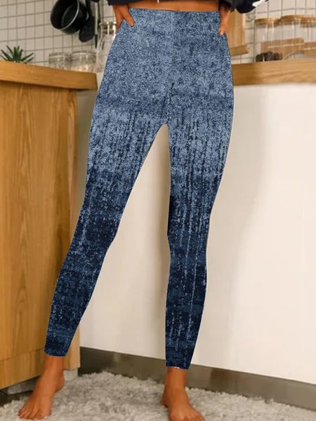 

JFN Gradient Casual Leggings, Deep blue, Leggings