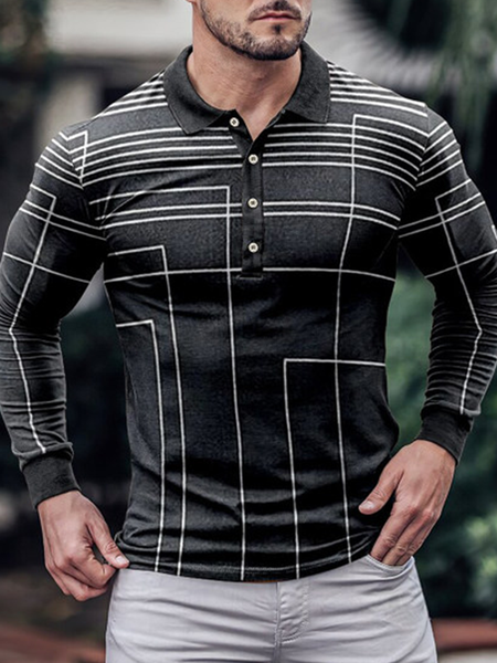 

Casual Polo Shirts & Tops, Black, Men's t-shirts