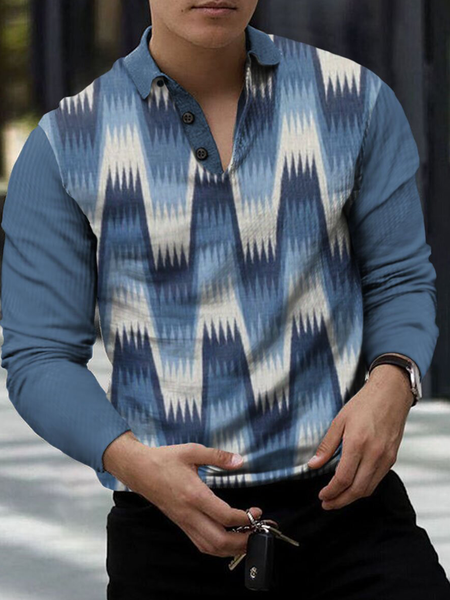 

Casual Printed Polo Shirts & Tops, Multicolor, Men's t-shirts