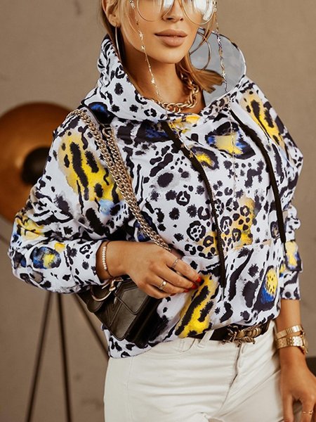 

Vacanza Sportivo Statement cappuccio Romantico Leopardo Felpa, Hoodies & Sweatshirts