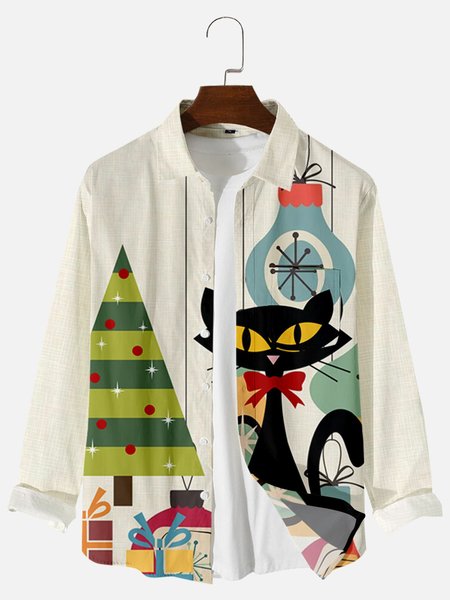 

Long Sleeve Shirt Collar Shirts & Tops, Khaki, Men's shirts