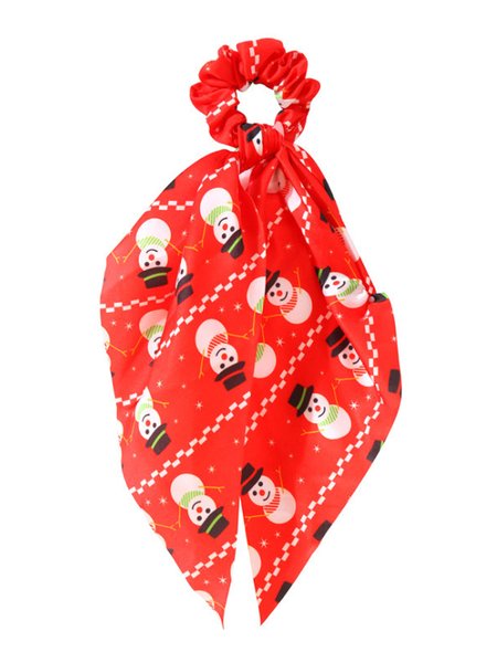 

Christmas Snowflake Snowman Hair Tie, Headwear