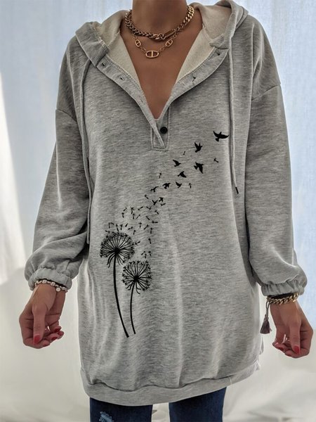 

Casual Sweatshirt, Gray, Hoodies & Sweatshirts