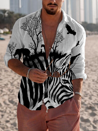 

Casual Cotton Shirts & Tops, As picture, Blouses&Shirts