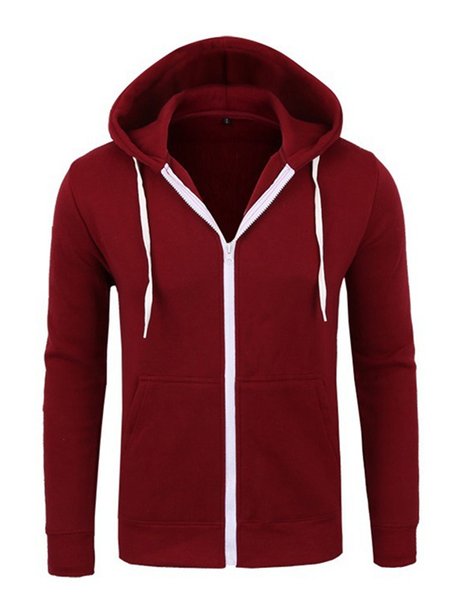 

Hooded Cotton Sporty Knit Coat, Datered, Coats