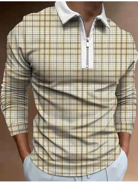 

Cotton Casual Polo Polo shirt, As picture, polo