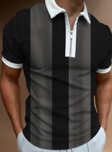 

Short Sleeve Casual Shirts & Tops, Color3, polo