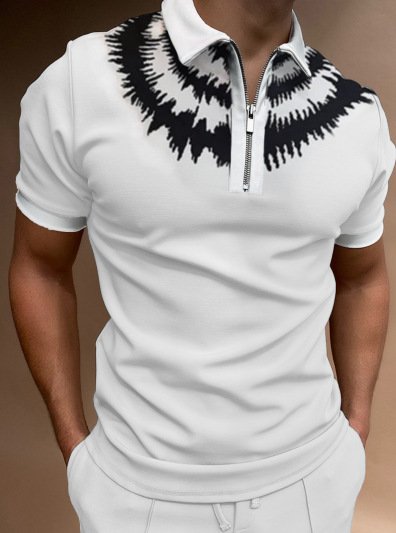 

Cotton Polo Short Sleeve Shirts & Tops, As picture, polo