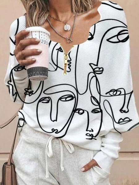 

Casual Shirts & Tops, White, Tops