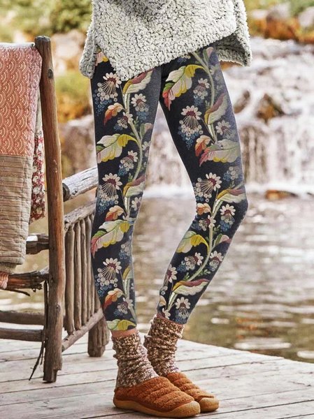 

Skinny Casual Pants, As picture, leggings