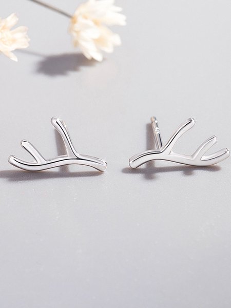 

Natale Semplice Alce Corno Orecchini, Come immagine, Earring