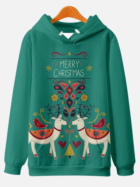 

Casual Long Sleeve Sweatshirt, Green, Men's Sweatshirts & Hoodies