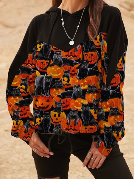 

Animal Cotton Blends Vintage Sweatshirt, Black, Hoodies & Sweatshirts