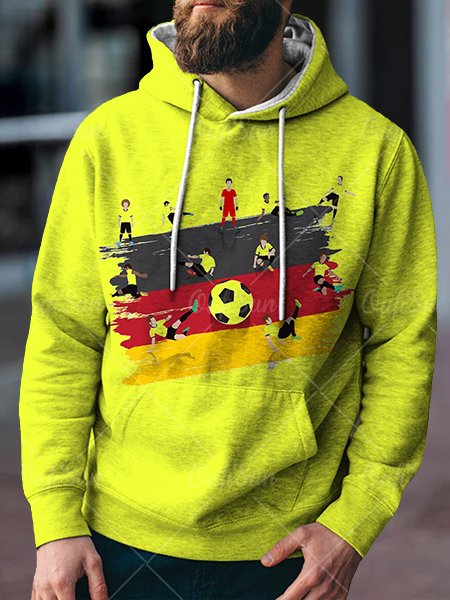 

Casual Cotton Long Sleeve Sweatshirt, As picture, Hoodies