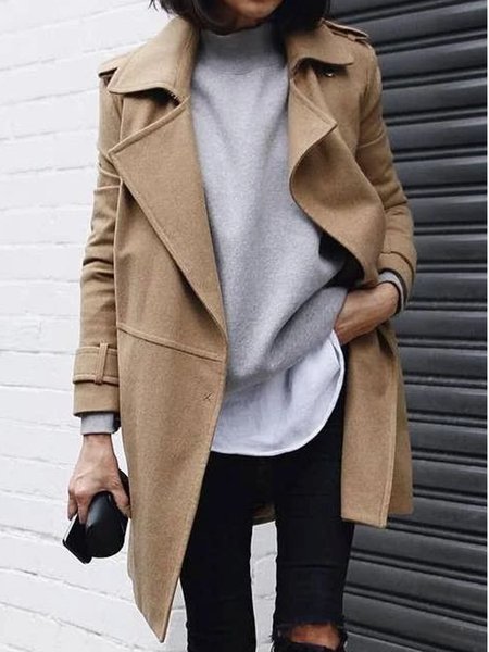 

Casual Outerwear, Khaki, Outerwear