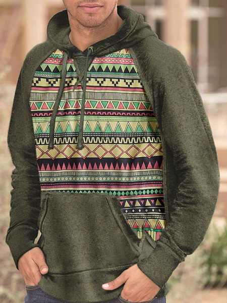 

Hooded Long Sleeve Sweatshirt, Multicolor, Hoodies&Sweatshirts
