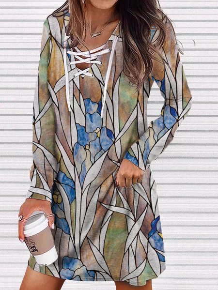

Floral Dresses, Multicolor, Mini Dresses