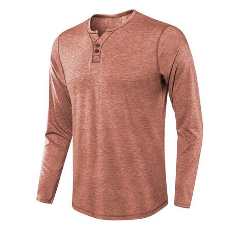 

Casual Long Sleeve T-shirt, Red, T-shirt
