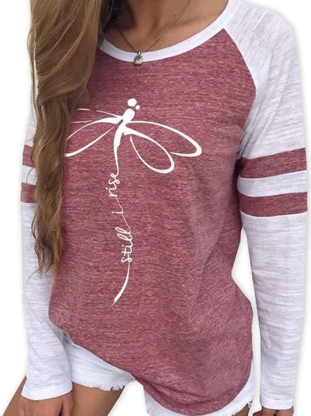 

Crew Neck Shirts & Tops, Red, Tops