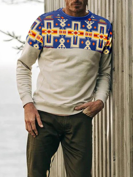 

Long Sleeve Crew Neck Casual Sweatshirt, Multicolor, Hoodies&Sweatshirts