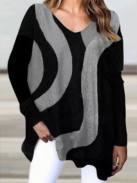 

Casual Shirts & Tops, Black, Long sleeve tops