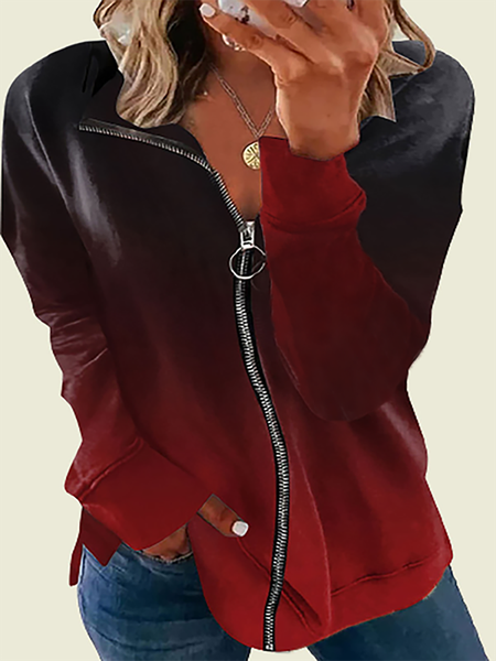 

Plus size Printed Casual Sweatshirt, Red, Hoodies & Sweatshirts