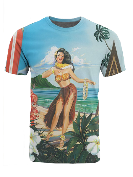 

Short Sleeve Vacation T-shirt, Multicolor, Men's t-shirts