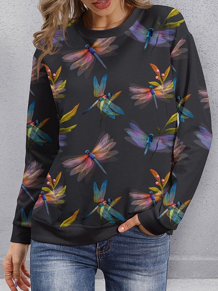 

Cotton Blends Animal Vacation Sweatshirt, Black, Hoodies & Sweatshirts