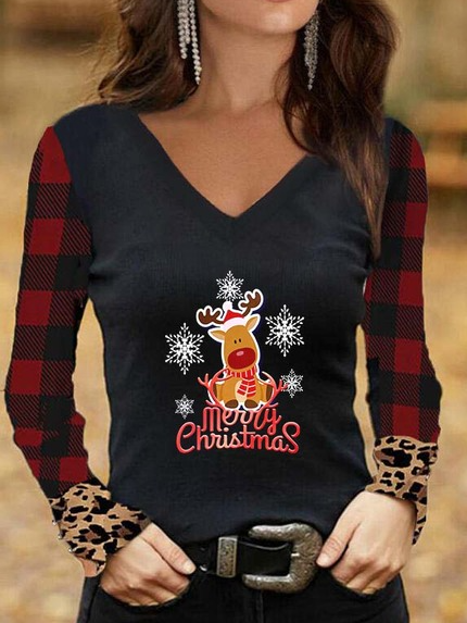 

Animal V Neck Shirts & Tops, Black, Tees & T-shirts