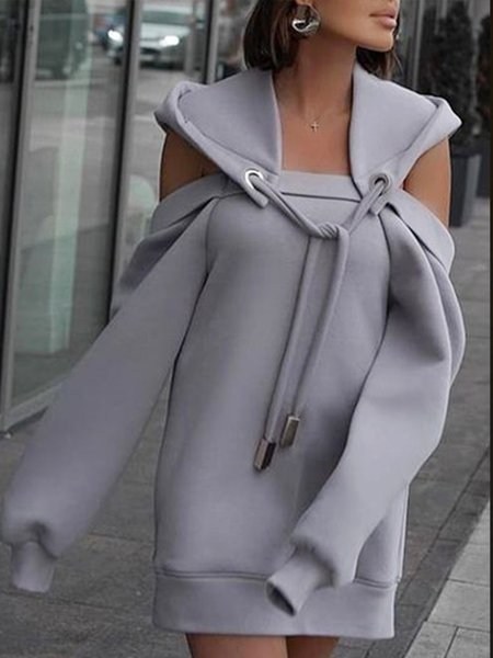 

Casual Statement Sweatshirt, Gray, Hoodies and Sweatshirts