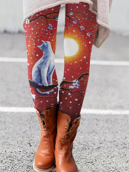 

Animal Pants, Red, Leggings