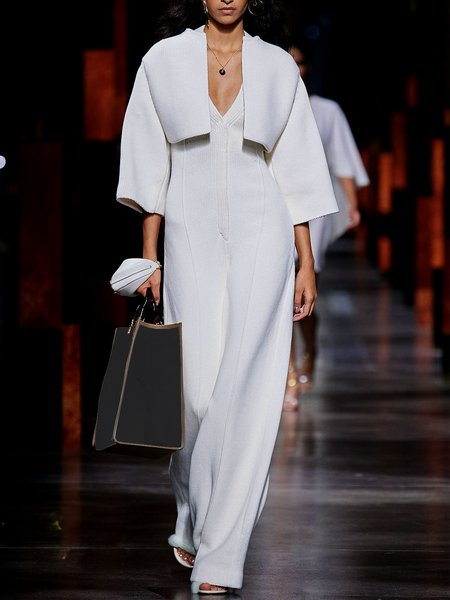 

Regular Fit One-Pieces, White, Jumpsuits