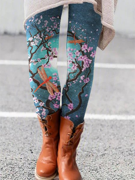 

Skinny Pants, Blue, Leggings