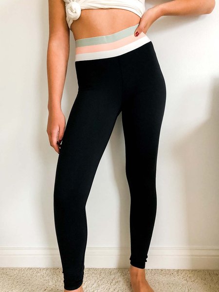 

Solid Color Black Skinny High Waist Leggings Leggings, Leggings
