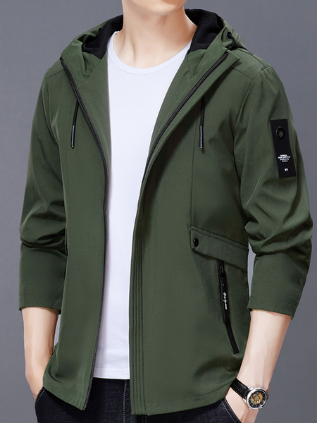 

Vintage Cotton Blends Jackets, Green, Jacket