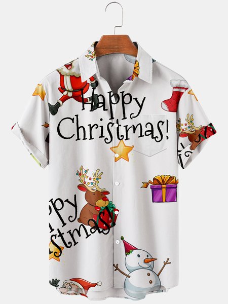 

Casual Short Sleeve Shirts & Tops, White, Shirts ＆ Blouse