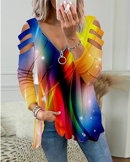 

Ombre Shirts & Tops, Multicolor, Tops