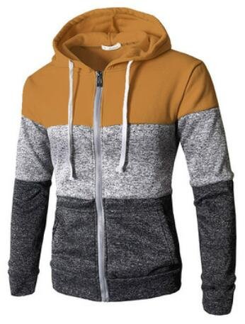 

Long Sleeve Casual Hooded Sweatshirt, Camel, Hoodies
