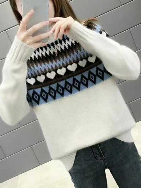 Pastoral Sweater, Beige, Sweaters & Cardigans