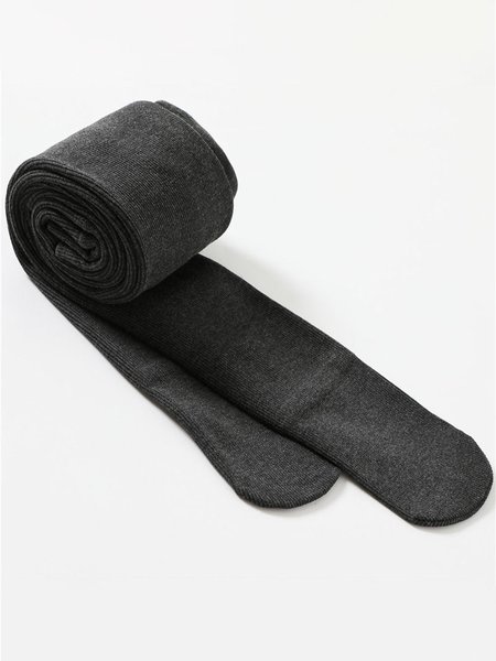 

Vertical strip cotton stretch leggings tights stockings, Deep gray, Socks