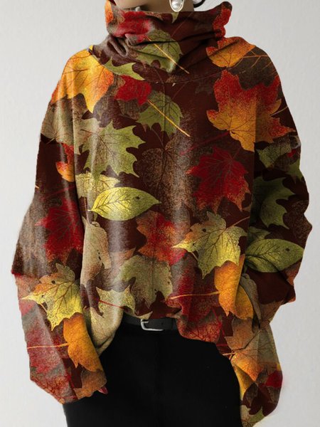 

Casual Cowl Neck Shirts & Tops, Multicolor, Tops