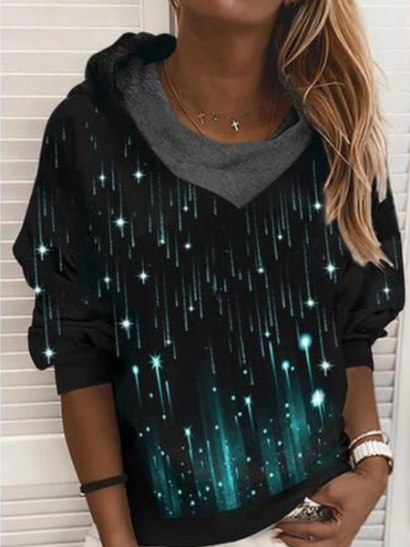 

Casual Regular Fit Sweatshirt, Black, Hoodies & Sweatshirts