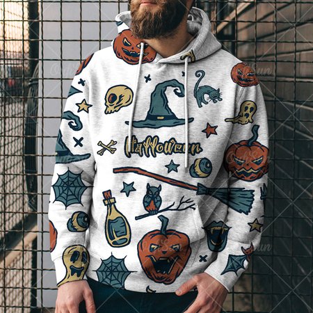 

Cotton Long Sleeve Casual Sweatshirt, Gray-2, Hoodies&Sweatshirts