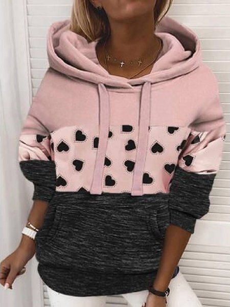 

Hooded Regular Fit Color Block Sweatshirt, Multicolor, Hoodies & Sweatshirts