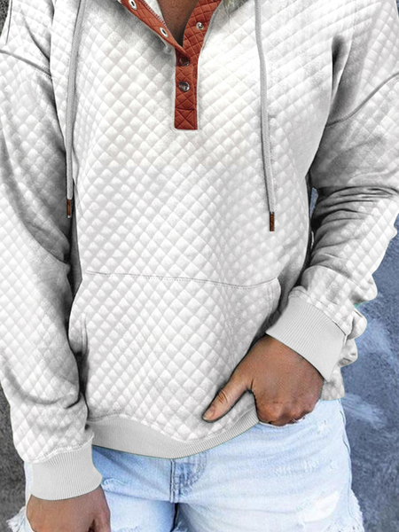Off Shoulder Sweatshirt, White, Hoodies & Sweatshirts